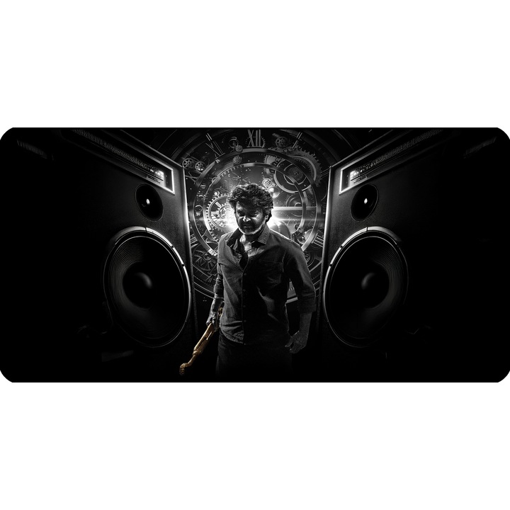 Mousepad Deskmat Collie rajinikanth 800x400x4 mm margini cusute Oktane