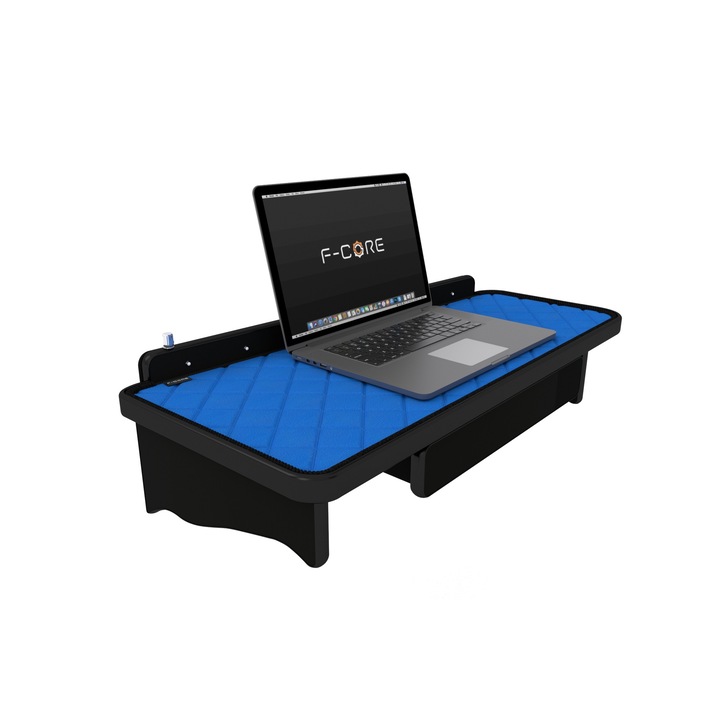 Teherautó Műszerfalasztal, F-CORE, az SCANIA S NEXTGEN R NEXTGEN 01.17-, Oldalsó, Fiókkal, LED panel 24V, Kék