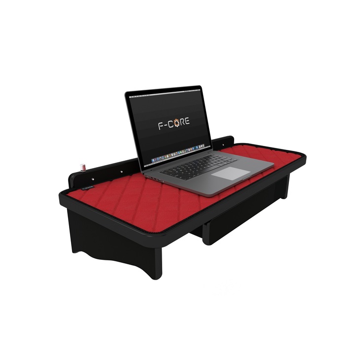 Teherautó Műszerfalasztal, F-CORE, az SCANIA S NEXTGEN R NEXTGEN 01.17-, Oldalsó, Fiókkal, LED panel 24V, Piros