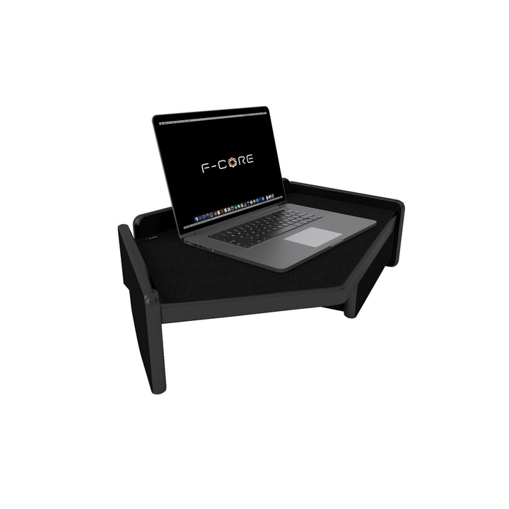 Teherautó Műszerfalasztal, F-CORE, az VOLVO FH 4 01.13-12.19, Fiókkal, Középső, Fekete