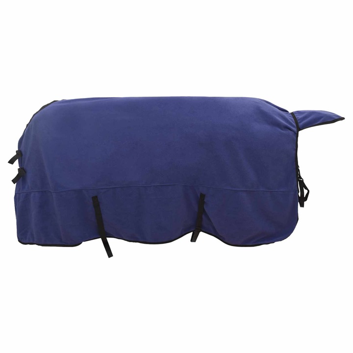 Patura pentru vidaXL, cai Albastru marin 115 cm Poliester