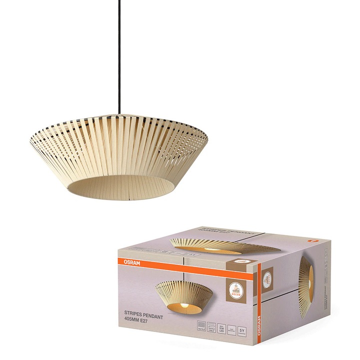 Висяща лампа OSRAM 4058075847965, 10W, LED, IP20, бежова