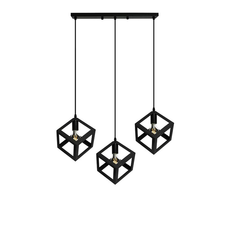 Pendul POLUX Sweden, E27, 60W, черен