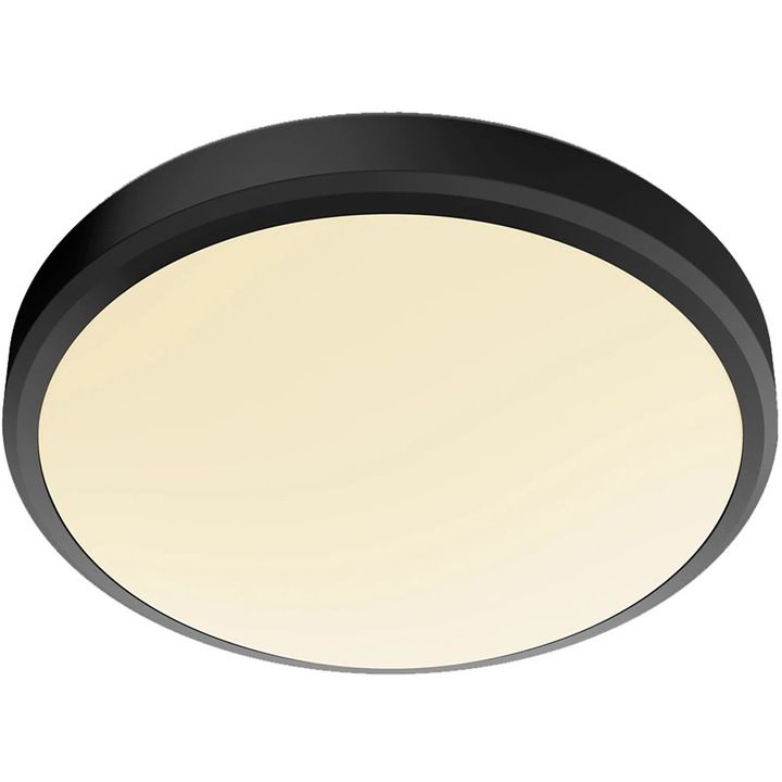 PHILIPS Doris LED fali lámpa 8719514326606, 17W, 1500lm, meleg fény, fekete