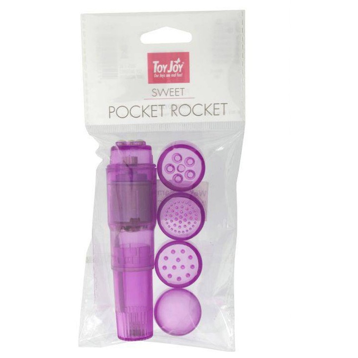 Toyjoy Classics mini masszírozó, 4 tartozék, vízálló, 10,5cm, 2,5cm