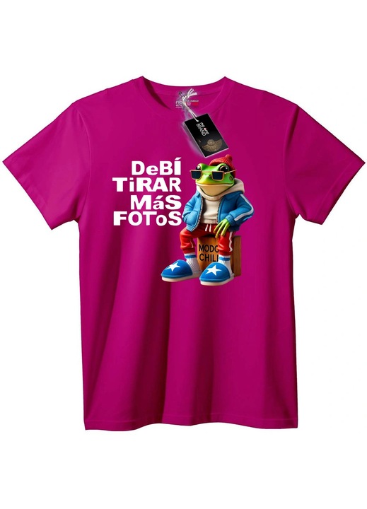 Tricou meme Broască: DeBí TiRAR MÁS FOTOS, Lila
