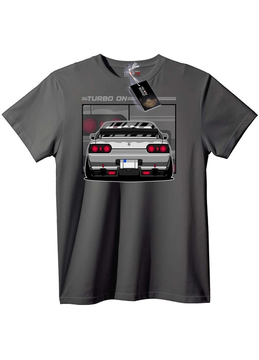 Tricou Turbo On, Gri