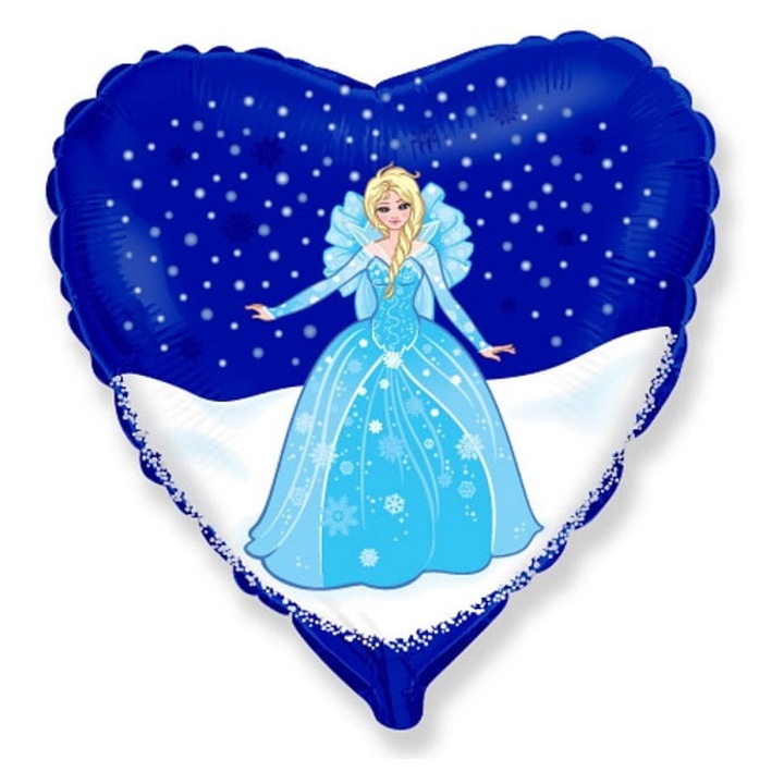 Balon fólia 18" GoDan Jégvarázs Elza, többszínű, újrahasználható