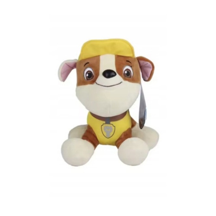 Плюшена играчка, Generic, модел Puppy Patrol, 13см, жълта, атрактивен дизайн, за деца