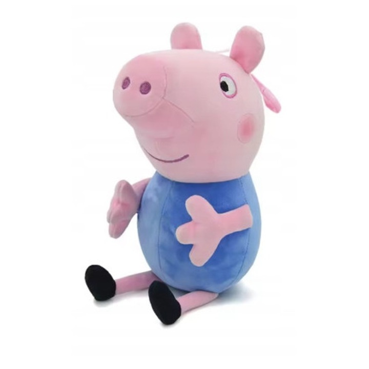 Plüssjáték, Peppa Pig, 19cm, többszínű, puha