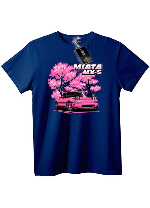 Tricou Miata MX-5 Cherry Blossom, Bleumarin