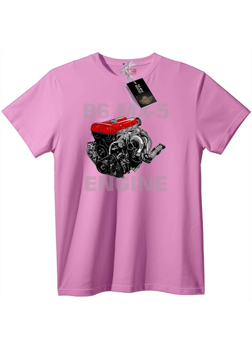 Tricou B6 MX-5 Engine, Rose Polemic