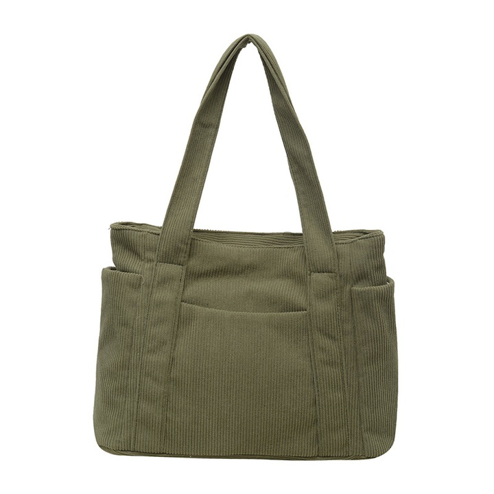Cordura tote táska nőknek, 17 hüvelykes laptop rekesz, 4 zseb