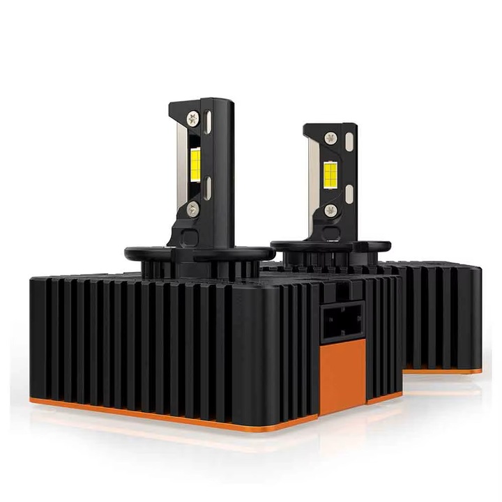 Becuri LED D5S +400% Canbus Înlocuitor Direct 11000Lm 55W 6000k D5S