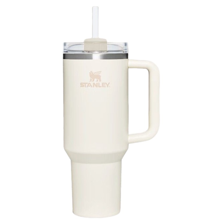 Stanley termosz bögre, könnyű és szivárgásmentes utazáshoz és sporthoz, BPA-mentes, 1, 18 l, törtfehér