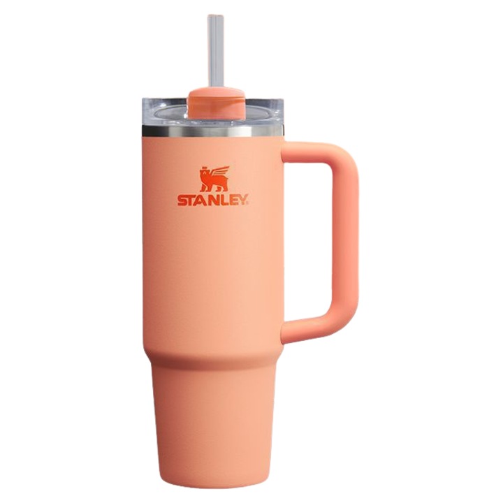 Stanley termosz bögre, könnyű és szivárgásmentes utazáshoz és sporthoz, BPA-mentes, 1, 18 l, narancssárga