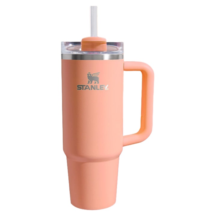 Stanley termosz bögre, könnyű és szivárgásmentes utazáshoz és sporthoz, BPA-mentes, 1, 18 l, világos narancssárga