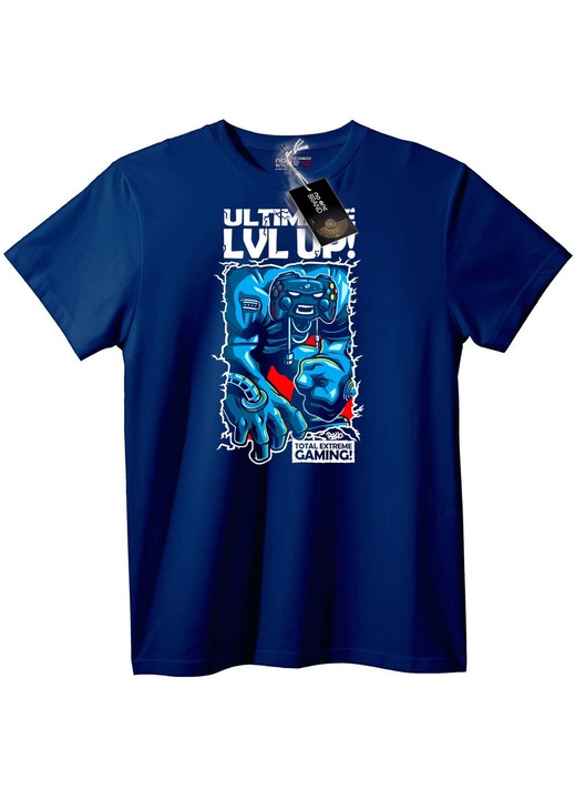 Tricou Ultimate nivel superior Jocuri, Bleumarin
