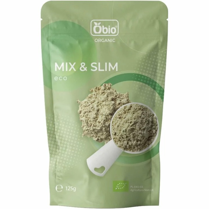 Mix & Slim Pudra Bio, Obio, 125g