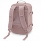 Раница за пътуване, Zagatto ZG1120, Ръчен багаж 40x30x20 см, Раница за самолет, Съвместима с Wizz Air, Ryanair, Отваряне на 90 градуса, Прикрепяща се към куфар, Водоустойчива, Капацитет 24L, Розова