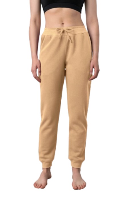 Női nadrág, Vamp, 17158, pamut, bézs, Bézs