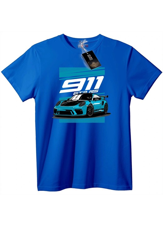 Tricou Porsche 911 GT3 RS, Albastru, XS