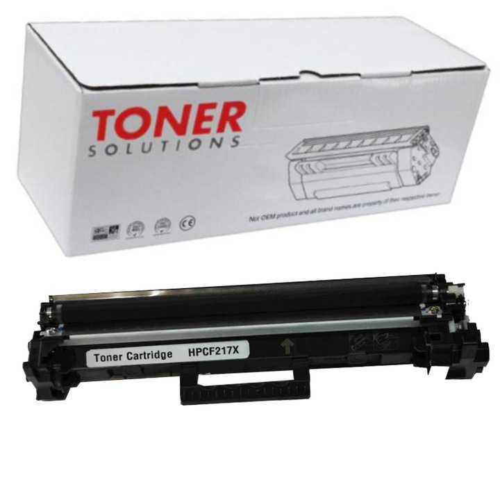 Toner compatibil HP CF217X, negru, randament mare, 5000 pagini