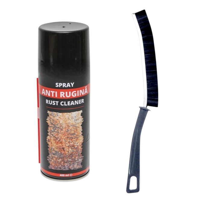 Spray tehnic anti rugina, 400 ml, uz casnic/profesional cu Perie ingusta, 23 cm, pentru spatii mici/greuaccesibile