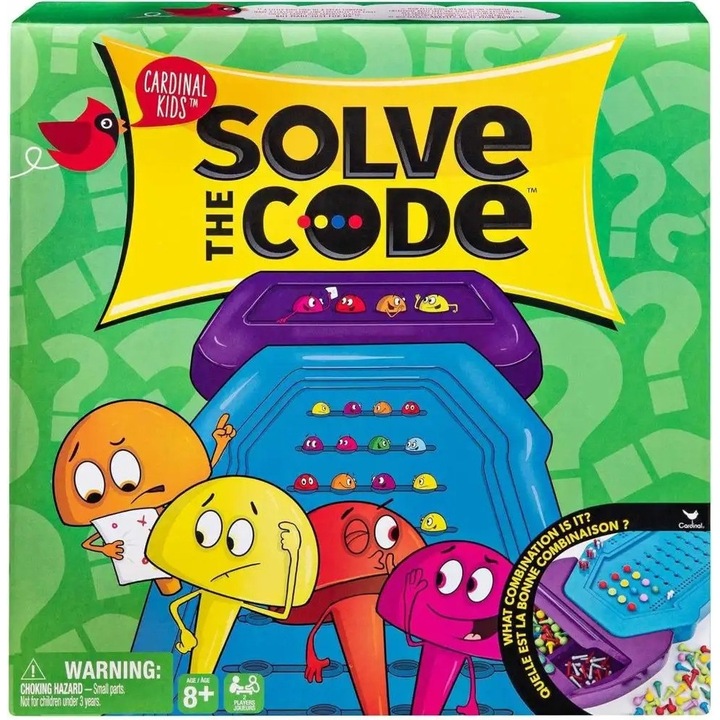 Társasjáték, Kódfejtő, Gyerekeknek, Többszínű