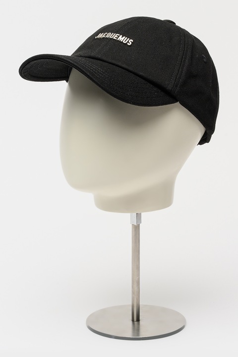 JACQUEMUS, Sapca baseball cu logo metalic La Casquette, Negru