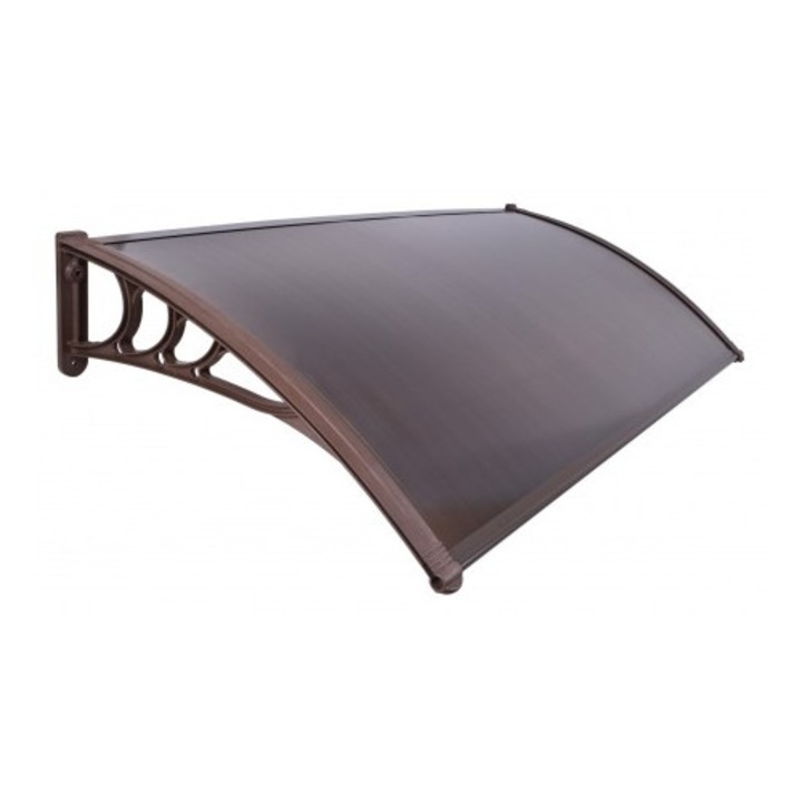 Copertina din plastic 80x150cm, maro, montaj simplu