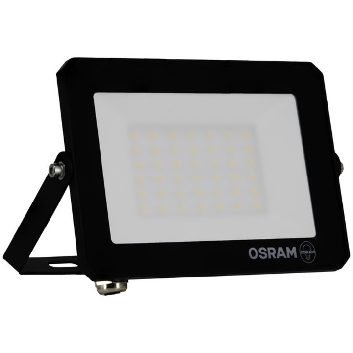 Proiector LED OSRAM Lux, 30 W, 2700 lm, lumina neutra (4000K), IP65, negru, clasa energetica F
