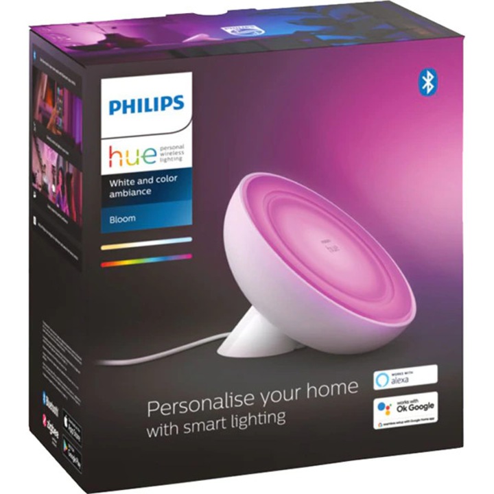 Lampa de birou Philips Hue, 7.1W, 500lm, RGB, alb