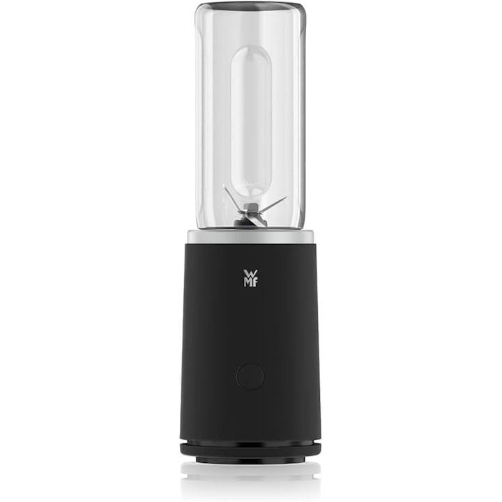 Blender portabil Spardar, preparator de smoothie de 350 ml cu afisaj LED inteligent, mixer reincarcabil USB pentru fitness, calatorii si birou