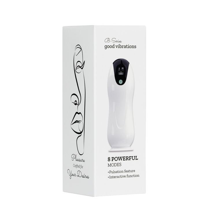 Maszturbátor - 8 vibrációs mód + Interaktív funkció