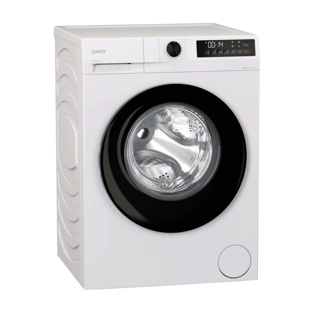 Masina de spalat rufe Candy GD 39B8-S, Motor Inverter, Abur, ProActive Wash, Tambur delicat, Calcare usoara, Antibacterian, AI Silent Motion, 9 kg, 1400 rpm, Clasa A, Alba
