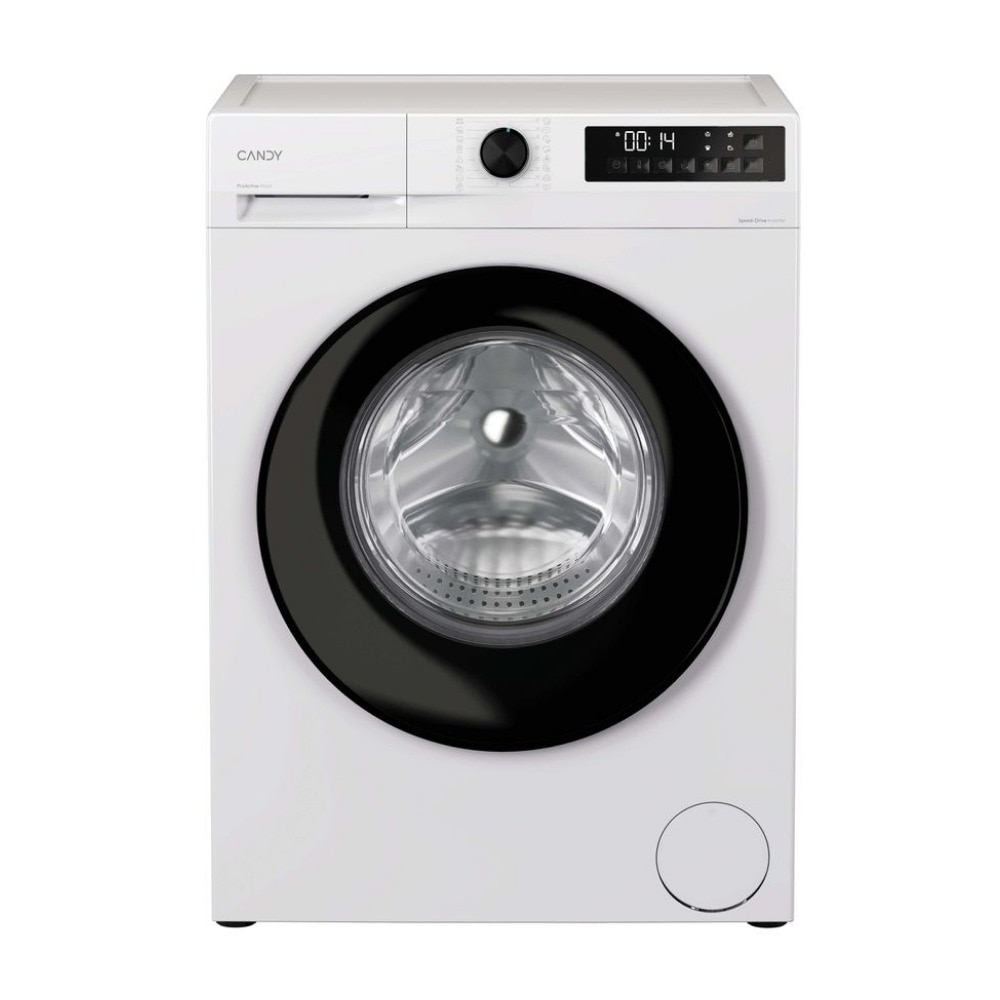 Masina de spalat rufe Candy GD 39B8-S, Motor Inverter, Abur, ProActive Wash, Tambur delicat, Calcare usoara, Antibacterian, AI Silent Motion, 9 kg, 1400 rpm, Clasa A, Alba