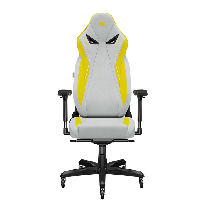 Karnox Assassin Daytona - Scaun gaming galben