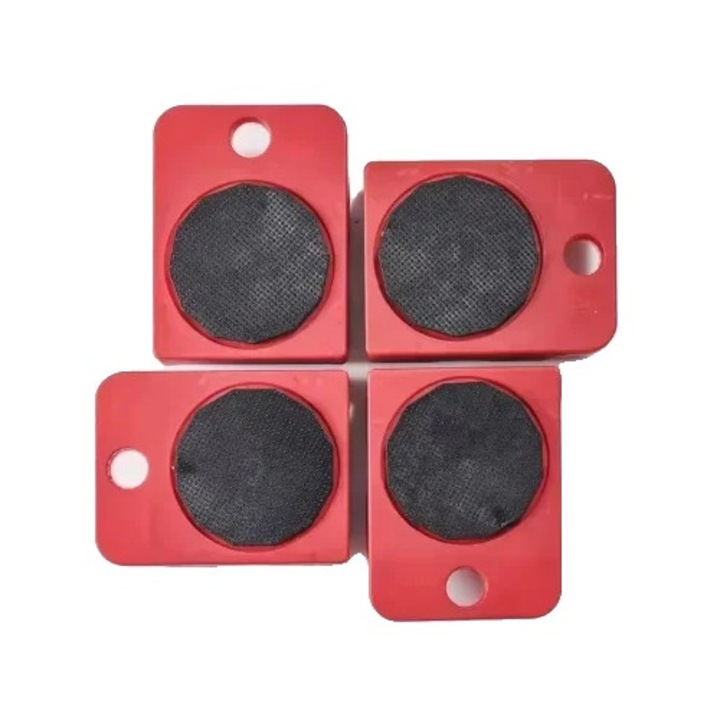 Set 4 role pentru mutat mobilier, design ergonomic, manevrabilitate usoara, capacitate 300 kg