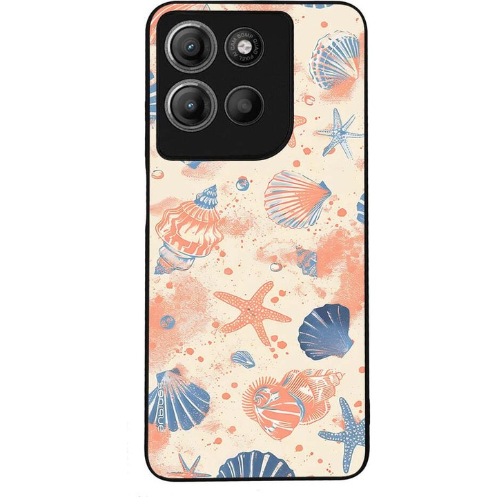 Husa telefon Sonique Ocean Series pentru Motorola Moto G15 4G / Moto G15 Power, silicon, antisoc, multicolor