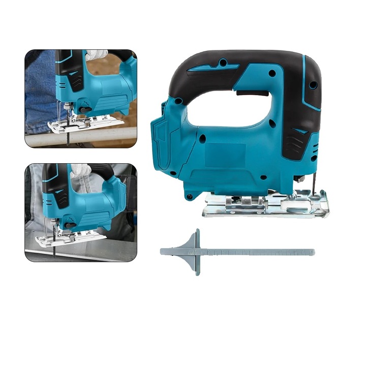 Fierastrau cu banda, design fara fir, maner ergonomic, dimensiuni compacte