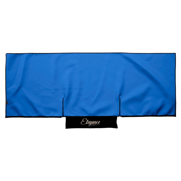 Fata de pat, F-CORE, seria ELEGANCE S, Albastru, Textil, 1 piesă