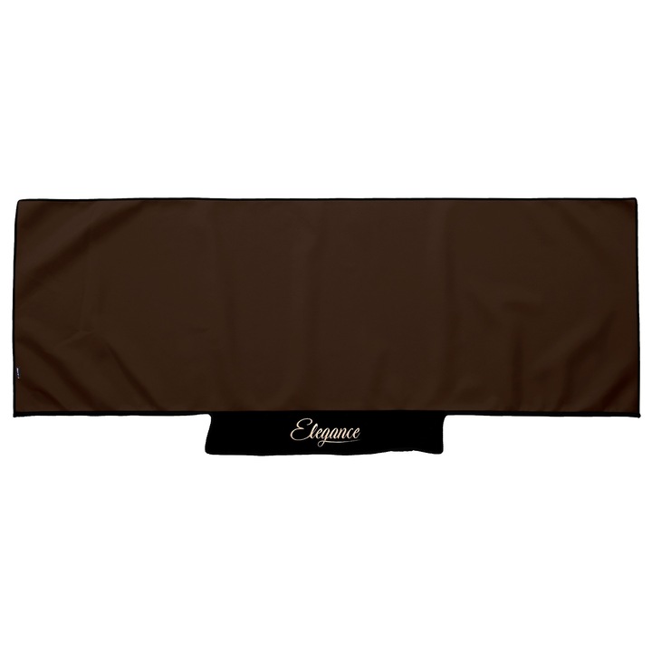 Fată de pat pentru camioane, F-CORE, seria ELEGANCE S, maro, 1 piesă