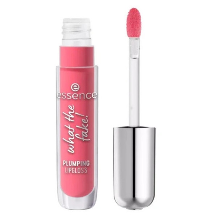 Essence What the Fake szájfény 4 ml, átlátszó, volumen hatás, intenzív ragyogás