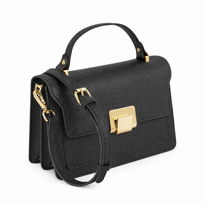 Solier F33 Livia női crossbody táska saffiano műbőrből