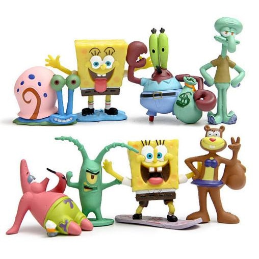 Figurina Articulata SpongeBob SquarePants ReAction SpongeBob 10 cm