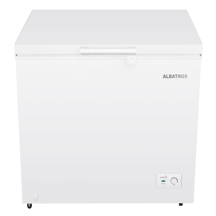 Lada frigorifica Albatros LA230IME, Fast Freeze, Motor Inverter, 198 L, Dubla functionalitate (frigider/congelator), Clasa energetica E, Alb