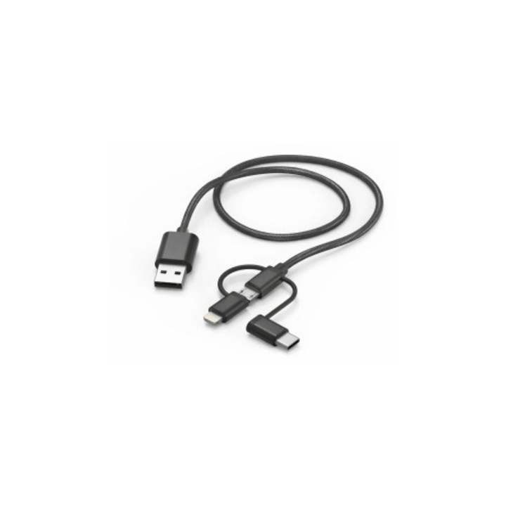 Cablu de incarcare USB 3‑in‑1 – Q‑link 120 CM