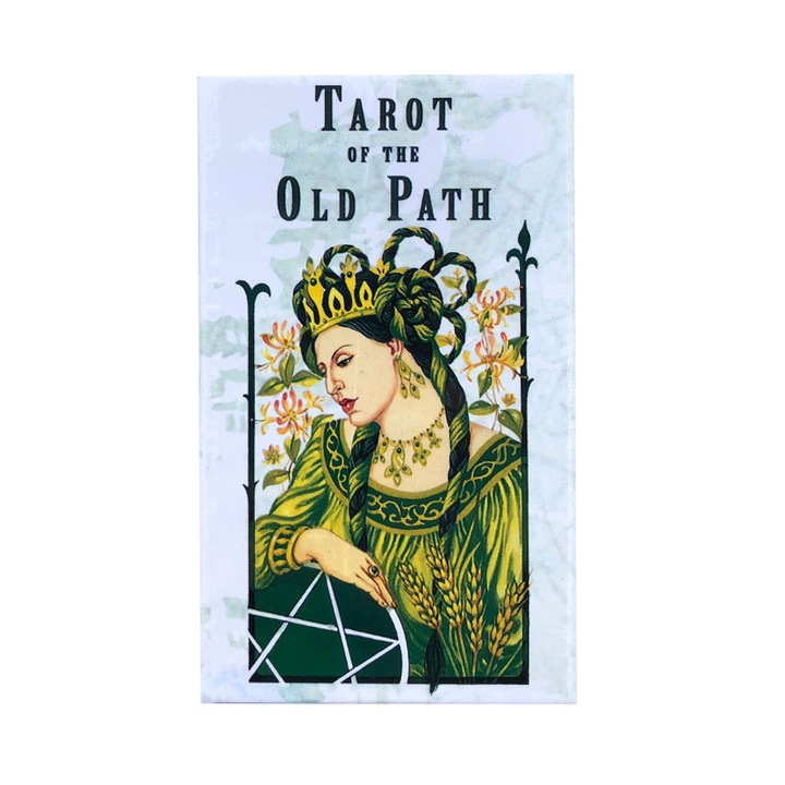 Pachet de tarot, Tarot of the old path, design clasic, simboluri bogate, 6x10.3x5cm