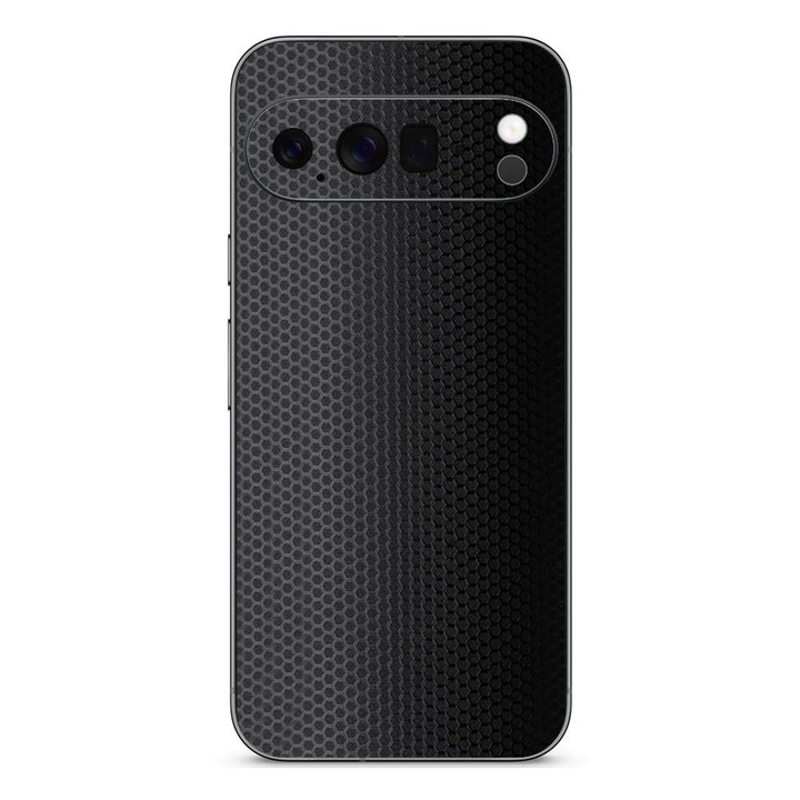 Folie skin SILKASE pentru Google Pixel 10 Pro, protectie spate telefon, matrix negru